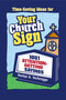 Your Church Sign (1001 Attention-Getting Sayings) by Verlyn Verbrugge, 9780310228028