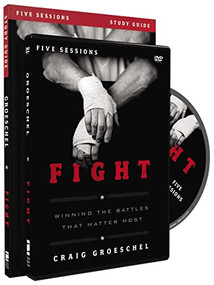 Fight Study Guide with DVD (Winning the Battles That Matter Most) by Craig Groeschel, 9780310697015