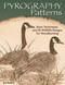 Pyrography Patterns (Basic Techniques and 30 Wildlife Designs for Woodburning) by Sue Walters, 9781565238190