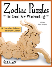 Zodiac Puzzles for Scroll Saw Woodworking (30 Projects from the Eastern and Western Calendars) by Judy Peterson, 9781565233935