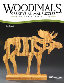 Woodimals (Creative Animal Puzzles for the Scroll Saw) by Jim Sweet, 9781565237483