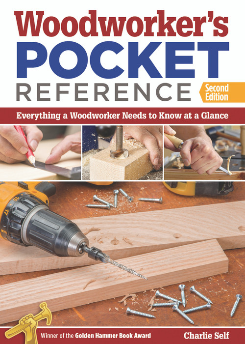Woodworker's Pocket Reference, Second Edition (Everything a Woodworker Needs to Know at a Glance) by Charlie Self, 9781565238114