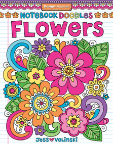 Notebook Doodles Flowers (Coloring & Activity Book) by Jess Volinski, 9781497200142