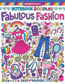 Notebook Doodles Fabulous Fashion (Coloring & Activity Book) by Jess Volinski, 9781497200166