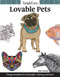 TangleEasy Lovable Pets (Design templates for Zentangle(R), coloring, and more) by Ben Kwok, 9781497201057