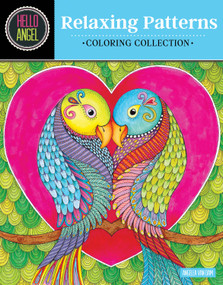 Hello Angel Relaxing Patterns Coloring Collection by Angelea Van Dam, 9781497201415