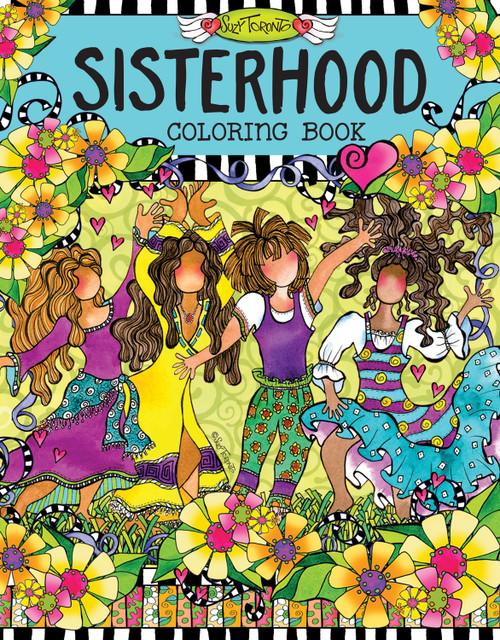 Sisterhood Coloring Book by Suzy Toronto, 9781497201545