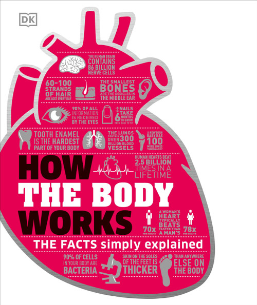 How the Body Works (The Facts Simply Explained) by DK, 9781465429933
