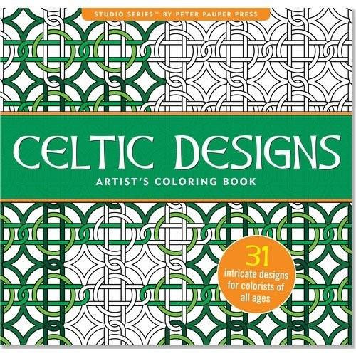 Celtic Designs Artist's Coloring Book, 9781441317438