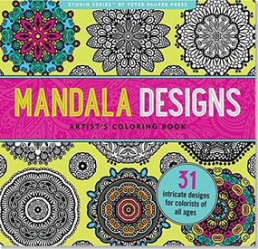 Mandala Designs Artist's Coloring Book, 9781441317445