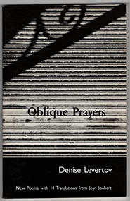 Oblique Prayers (Poetry) by Denise Levertov, 9780811209090