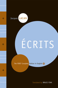 Écrits (The First Complete Edition in English) - 9780393329254 by Jacques Lacan, Bruce Fink, 9780393329254