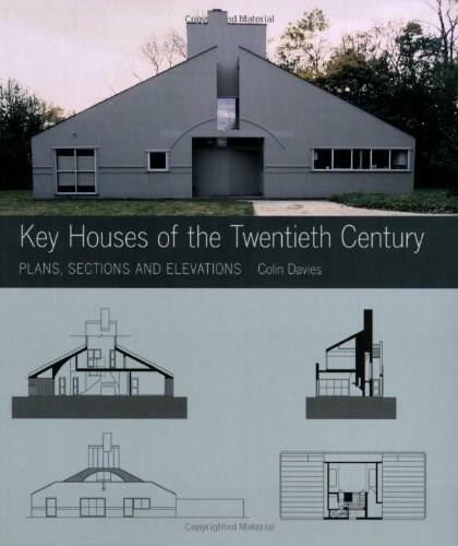 Key Houses of the Twentieth Century (Plans, Sections and Elevations) by Colin Davies, 9780393732054