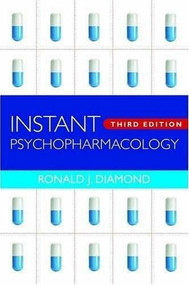 Instant Psychopharmacology by Ronald J. Diamond, 9780393705669