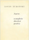 Anew (Complete Shorter Poetry) by Louis Zukofsky, Robert Creeley, 9780811218726