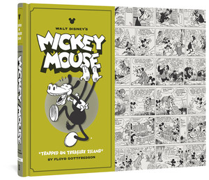 Walt Disney's Mickey Mouse "Trapped On Treasure Island" (Volume 2) by Floyd Gottfredson, David Gerstein, Gary Groth, 9781606994955