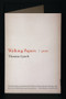 Walking Papers (Poems) by Thomas Lynch, 9780393342673