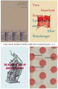 Poetry Pamphlets 1-4 by New Directions, Lydia Davis, Eliot Weinberger, Susan Howe, Bernadette Mayer, Sylvia Legris, 9780811220637