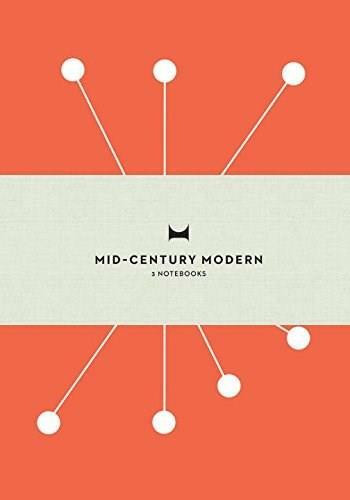 Mid-Century Modern: Notebooks (Set of 3) by Frances Ambler, Here Design, 9780500420386