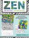 Zen Drawing Workbook (Peace and Positivity through Zentangle (r), Mandalas, Doodling, and Other Meditative Arts) by Suzanne McNeill, 9781497201255