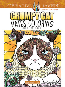Creative Haven Grumpy Cat Hates Coloring (Coloring Book) by Diego Jourdan Pereira, 9780486808130