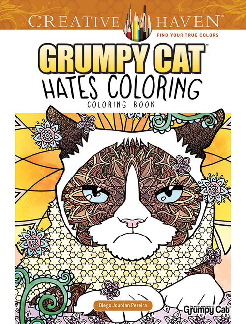 Creative Haven Grumpy Cat Hates Coloring (Coloring Book) by Diego Jourdan Pereira, 9780486808130