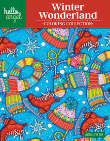 Hello Angel Winter Wonderland Coloring Collection by Angelea Van Dam, 9781497201972