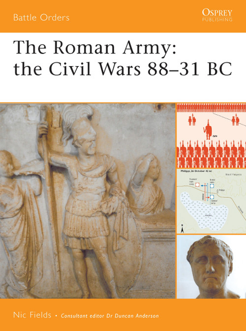 The Roman Army (The Civil Wars 88-31 BC) by Nic Fields, 9781846032622
