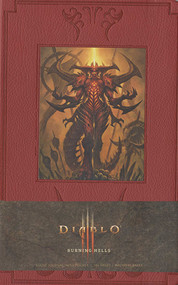 Diablo Burning Hells Hardcover Ruled Journal (Large) by . Blizzard Entertainment, 9781608873081