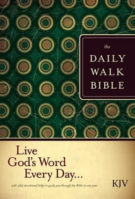 The Daily Walk Bible KJV - 9781414316918, 9781414316918