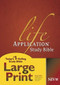 Life Application Study Bible NIV, Large Print, 9781414359762