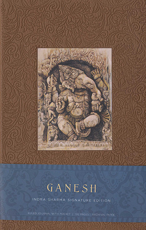 Ganesh Hardcover Blank Journal by Indra Sharma, 9781608873388
