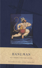 Hanuman Hardcover Blank Journal by B.G. Sharma, 9781608873395