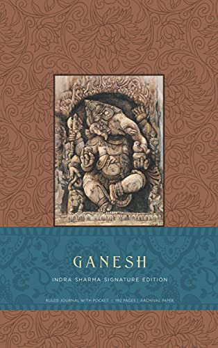 Ganesh Hardcover Ruled Journal by Indra Sharma, 9781608872855