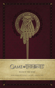 Game of Thrones: Hand of the King Hardcover Ruled Journal by . HBO, 9781608877188