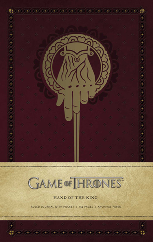 Game of Thrones: Hand of the King Hardcover Ruled Journal by . HBO, 9781608877188