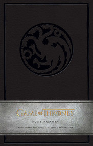 Game of Thrones: House Targaryen Hardcover Ruled Journal by . HBO, 9781608873708