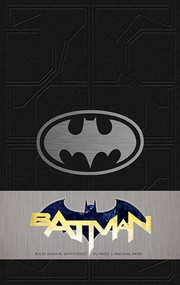 Batman Hardcover Ruled Journal by Matthew K Manning, 9781608874453