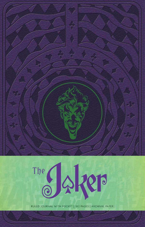 The Joker Hardcover Ruled Journal by Matthew K Manning, Manuel Martinez, 9781608874460