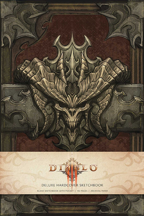 Diablo III: Hardcover Blank Sketchbook by . Blizzard Entertainment, 9781608876617