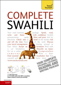 Complete Swahili Beginner to Intermediate Course (Learn to read, write, speak and understand a new language) by Joan Russell, 9781444105629