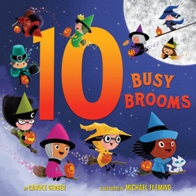 10 Busy Brooms by Carole Gerber, Michael Fleming, 9780553533415