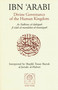 Divine Governance of the Human Kingdom (Including What the Seeker Needs and The One Alone) by Ibn Arabi, al-Jerrahi al-Halveti, 9781887752053