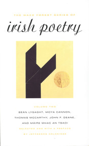 The Wake Forest Series of Irish Poetry, Vol. II by Jefferson Holdridge, Jefferson Holdridge, Wake Forest University Press, 9781930630475