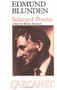 Edmund Blunden: Selected Poems by Edmund Blunden, 9780856354250