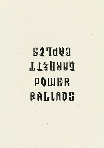 Power Ballads by Garrett Caples, 9781940696362
