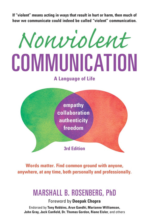 Nonviolent Communication: A Language of Life (Life-Changing Tools for Healthy Relationships) by Marshall B. Rosenberg, Deepak Chopra, 9781892005281