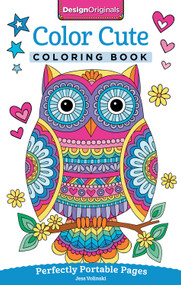 Color Cute Coloring Book (Perfectly Portable Pages) by Jess Volinski, 9781497202382