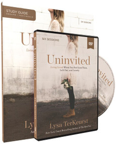Uninvited Study Guide with DVD (Living Loved When You Feel Less Than, Left Out, and Lonely) by Lysa TerKeurst, 9780310886556