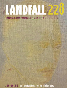 Landfall 228 (Aotearoa New Zealand Arts and Letters) by David Eggleton, 9781877578472